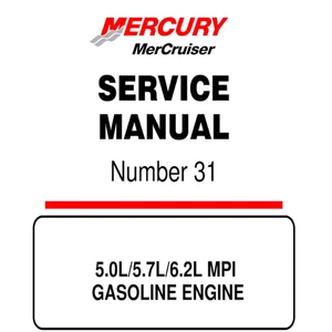 Repair manual for Mercury Mercruiser 5.7L 6.2L Mpi On a USB - Picture 1 of 1