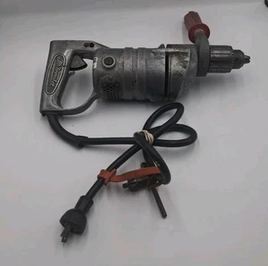 Vintage Milwaukee 1/2”? Electric Drill With GRIP AND KEY - Working Great - Picture 1 of 12