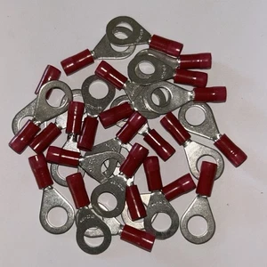 MS25036-150 22-18 1/4" Anillo Terminal Aislado Grado Aviación 25 piezas - Imagen 1 de 4