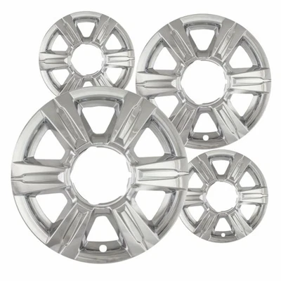 Set of 4 Chrome 17 inch Impostor Wheel Skins for 14-17 GMC Terrain Rim Covers Foto 1 de 4