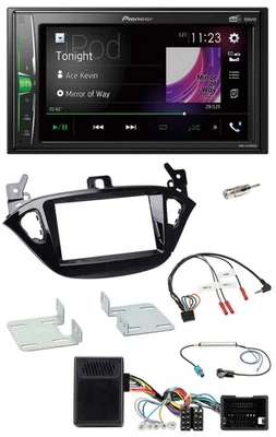Pioneer 2DIN Lenkrad DAB USB Bluetooth Autoradio für Opel Adam ab 2013 Corsa E - Bild 1 von 4