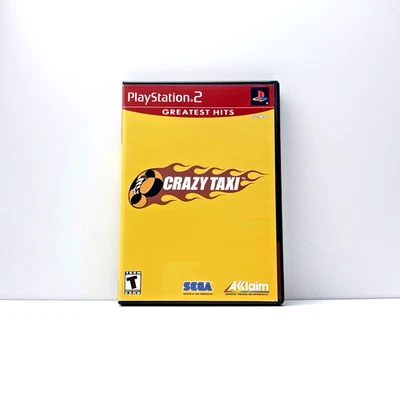 Crazy Taxi Sony PlayStation 2 PS2 CIB Complete Refurbished Tested Free Shipping - Image 1 of 4