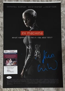 ALEX GARLAND SIGNED EX MACHINA DIRECTOR 12x18 POSTER PHOTO - JSA COA - Picture 1 of 2
