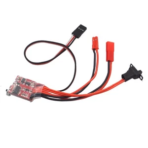 RC 30A Brushed ESC Motor Electric Speed Controller 4~8v with Brake for 1/16 1... - Picture 1 of 6