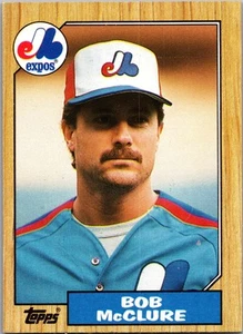 1987 Topps #707 Bob McClure - Picture 1 of 2
