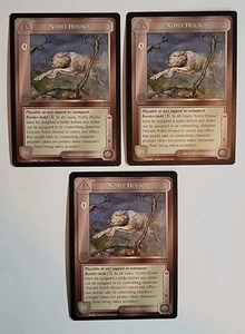 MECCG MIDDLE EARTH CCG NOBLE HOUND DARK MINIONS COMMON x3 PLAYSET LOTR (NM) - Bild 1 von 3