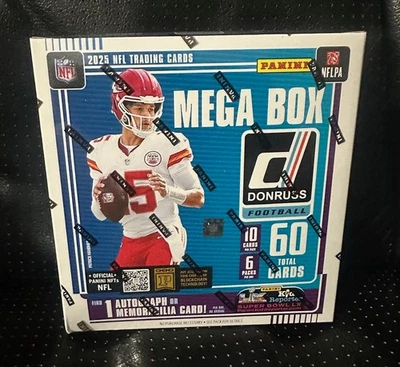 Mega caja de fútbol americano Panini Donruss 2025 - ¿Jaxson Dart Downtown? Foto 1 de 2