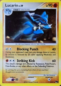 Lucario Rare POP Series 8 002/017 NM - Picture 1 of 2
