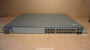 HP J4900B 2626 Procurve 24x 10/100 + 2x GbE (RJ-45/SFP) L2/3 Switch + RACK EARS - Afbeelding 1 van 3