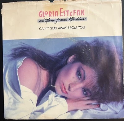 USED GLORIA ESTEFAN - CAN'T STAY AWAY FROM YOU 7” 45 rpm vinyl Epic 34-07641 (19 Foto 1 de 4