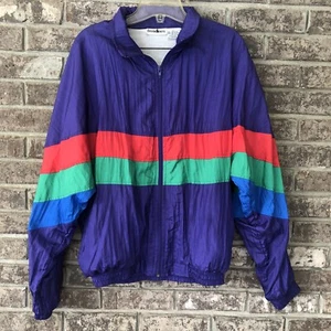 Trendlines Vintage Jogging Training Tasche Jacke Nylon Gr. L Damen Reißverschluss siehe Bilder - Bild 1 von 11