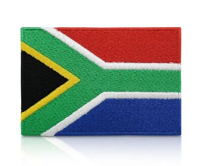 FINALLY HOME Südafrika Flagge Patch | Südafrikanische Fahne Aufnäher, Safari Patches Kapstadt