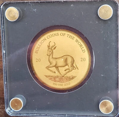 Bullion Coins of the World - Springbock - 2020 - 5000 Francs CFA - Bild 1 von 4