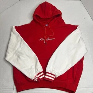 Tommyinnit 21 Pogchamp Red and White Hoodie Sz Medium - Picture 1 of 8