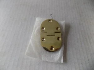 SEWING MACHINE DROP LEAF HINGE LARGE SOLID BRASS NEW #81258 SINGLE - Picture 1 of 3