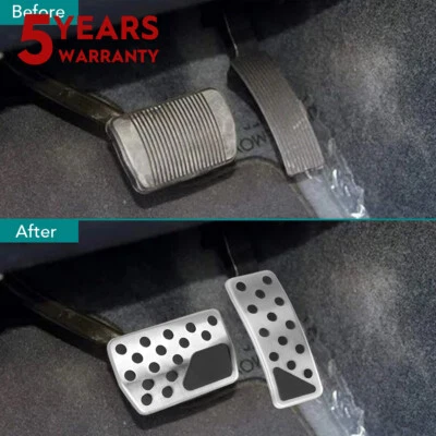 Cubierta de pastillas de pedal de gasolina de freno de pie para Jeep Grand Cherokee Dodge Durango 2011-2021 Foto 1 de 4