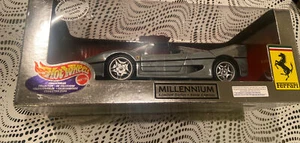 Hot Wheels Millennium 1:18 Chrome Ferrari F50 Brand BNIB - Picture 1 of 2