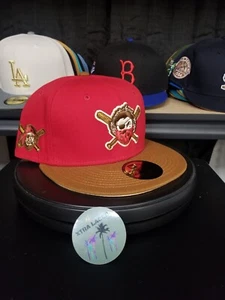 Exclusive New Era 59FIFTY Pittsburgh Pirates Fitted Hat 7 1/8 - Picture 1 of 6