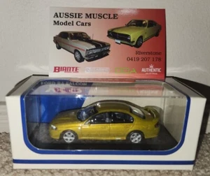1:64 Biante Ford BA Falcon XR8 Sedan in Acid Rush - Picture 1 of 3