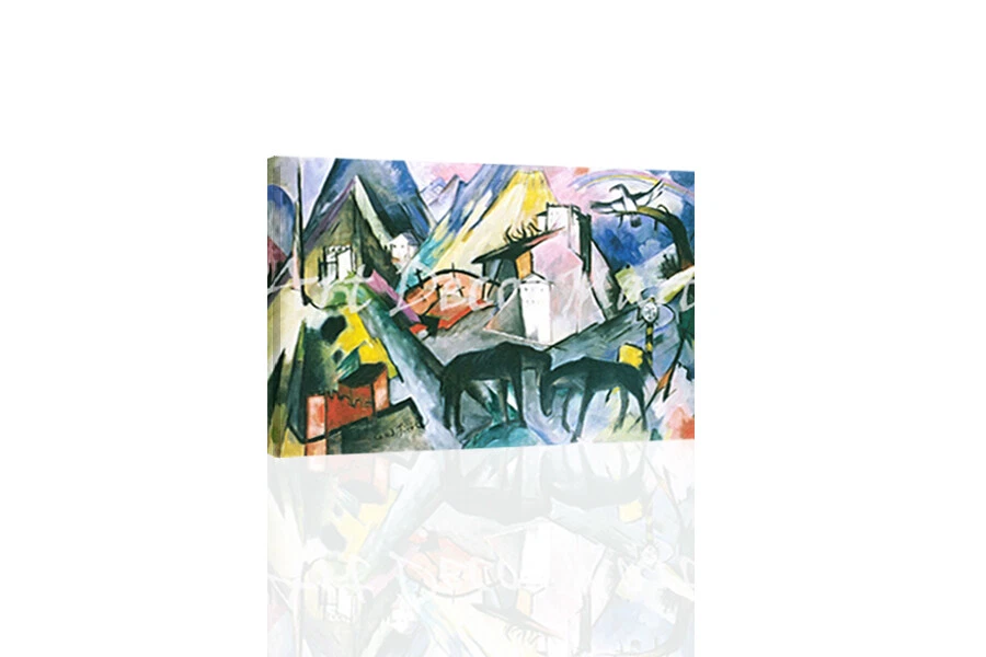 The Unfortunate Land Of Tyrol - - CANVAS OR PRINT WALL ART - Image 1 of 2