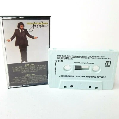 Luxury You Can Afford by Joe Cocker (Cassette 1978 Elektra Records) - Image 1 of 3