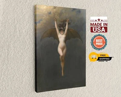 The Bat Woman Albert Joseph Penot La Femme Chauve-Souris Classic Wall Art - Image 1 of 4