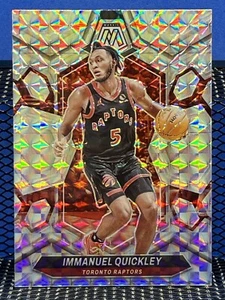 2023-24 Panini Mosaic IMMANUEL QUICKLEY Toronto Raptors Silver Prizm - Picture 1 of 2