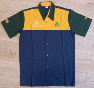 Camiseta abotonada para hombre Team Australia World Speedway Cup como nueva/sin usar. - Imagen 1 de 10
