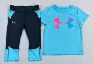 Girl's Under Armour Two piece Set With Leggings - Picture 1 of 2