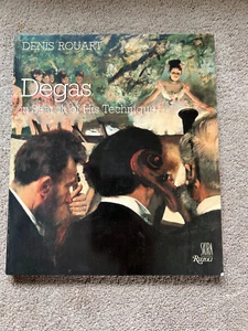 Degas : In Search of His Technique Paperback Rouart, Denis Rizzol - Picture 1 of 3