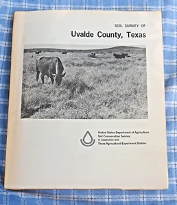 Soil Survey of Uvalde County, Texas. USDA Soil Conservation Service ca. 1969 - Picture 1 of 1