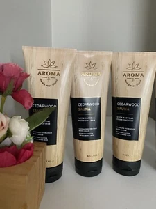 3 Nuevas LOCIÓN CREMA CORPORAL PARA BAÑO Y TRABAJO CORPORAL SAUNA MADERA DE CEDRO - Imagen 1 de 1
