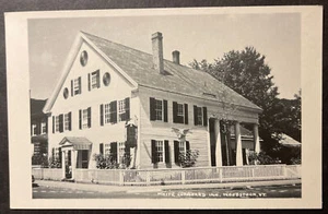 Armario Blanco Inn Woodstock Vermont RPPC - Imagen 1 de 2