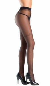 Polka Dot Pantyhose Thigh Cross Design Sheer Tights Costume Hosiery BW760