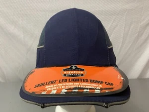 SKULLERZ Ergodyne LED Lighted Bump Cap One Size NWT Dark Blue Safety Work Gear - Picture 1 of 21