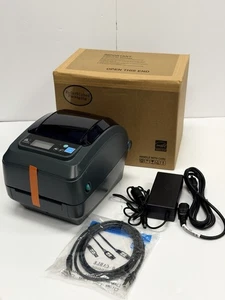 Zebra GX430t DT/TT Barcode Label Printer with LCD disp GX43-102710-000 WiFi USB - Picture 1 of 6