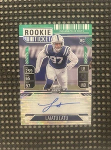 2024 Panini Contenders Optic Laiatu Latu Rookie Biglietto Auto Green Pulsar /30 - Foto 1 di 2