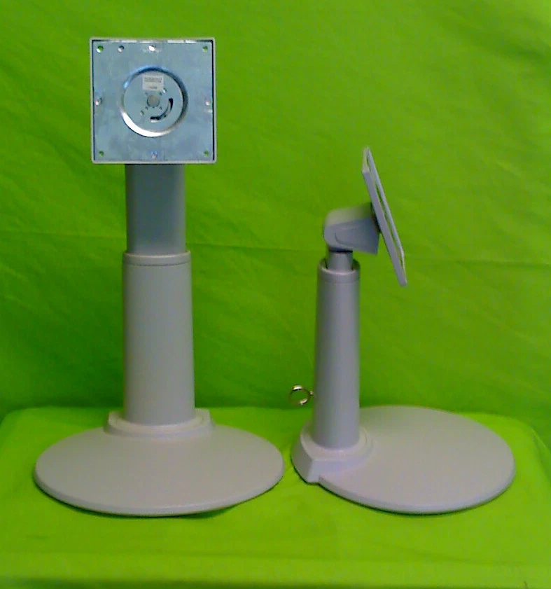 TFT Monitor Fuß VESA 100 höhenverstellbar drehbar neigbar Pivot  B-Ware vergilbt - Bild 1 von 1