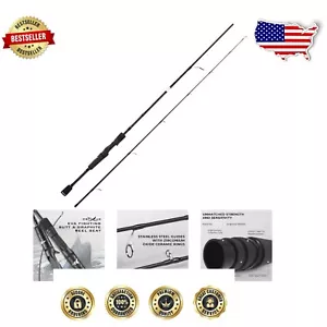 Crixus IM6 Graphite Combo Rod: Casting & Spinning, Stainless Steel Guides, 78in - Picture 1 of 10