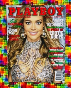 ππPlayboy Magazine December 2004 Denise Richards Cover With Centerfold PB1ππ - Picture 1 of 5