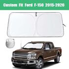 For Ford F-150 2015-2020 Accessory Cab Windshield Sunshade Foldable Sun Cover