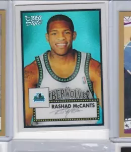 RASHAD McCANTS 05-06 TOPPS 1952 STIL REFRAKTOR ROOKIE-SERIE #'D 95/299-SUPER - Bild 1 von 24