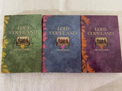 Lori Copeland Men of the Saddle Lot of 3 HCDJ 2004 Western Romance Christian Foto 1 de 4