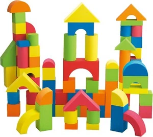 41 PCS Foam Building Blocks for Toddlers EVA Soft Stacking Blocks, Baby Bath Toy - Picture 1 of 6