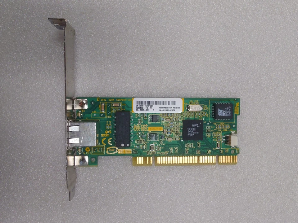 PCI Ethernet card 3Com 03-0287-200 3C905CX-TX-M - Image 1 of 2