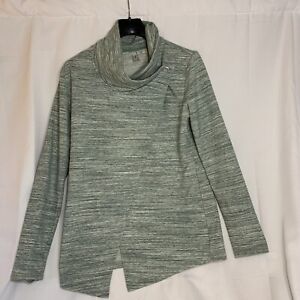 DASKIN - Women's French Terry Bliss Wrap Long Sleeve Sweatshirt (size M)
