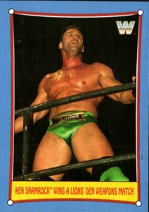 2017 Topps WWE Heritage Bizarre SummerSlam Matches #6 Ken Shamrock - Imagen 1 de 2
