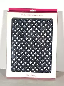 Vera Bradley Flip-Flop Tablet Case Black & White pattern for iPad 3 & 4 In box - Picture 1 of 2