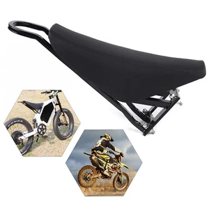 Motorcycle Saddle Seat E-bike Saddle For Stealth Bomber Beach Cruiser PU + Iron - Picture 1 of 13