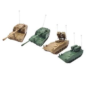 1:72 Scale 4D Tank Model DIY Assemble Building Model Kits Puzzle Miniature for